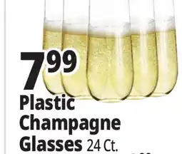 Ocean State Job Lot Plastic Champagne Glasses offer