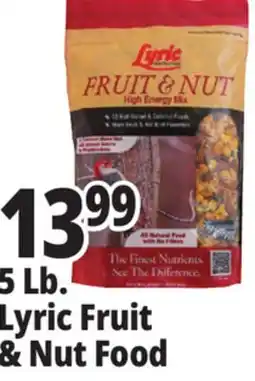 Ocean State Job Lot Lyric Fruit and Nut High Energy Wild Bird Food Mix 5 lbs offer