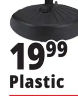Ocean State Job Lot Round Fillable Plastic Umbrella Base offer
