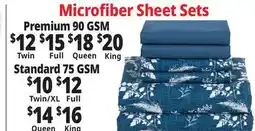 Ocean State Job Lot Microfiber Sheet Sets offer