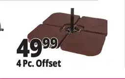 Ocean State Job Lot Offset Umbrella Base 4-Piece offer