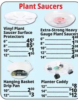Ocean State Job Lot Plant Saucers offer