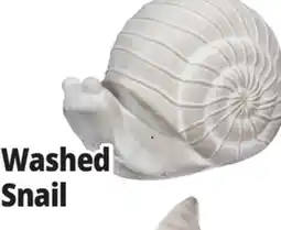 Ocean State Job Lot Snail Cement Statue Gray offer