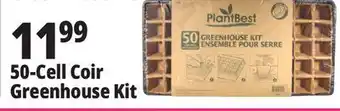 Ocean State Job Lot Plant Best 50-Pot Greenhouse Kit offer