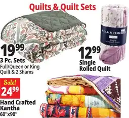Ocean State Job Lot Quilt Sets offer