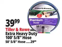 Ocean State Job Lot Tiller & Rowe Premium Extra Heavy-Duty 5/8 Garden Hose 100' offer