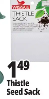 Ocean State Job Lot Wissle Thistle Sack Bird Feeder offer