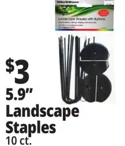 Ocean State Job Lot Tiller & Rowe Landscape Staples with Buttons 10 Count offer