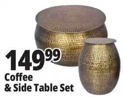 Ocean State Job Lot Coffee & Side Table Set offer