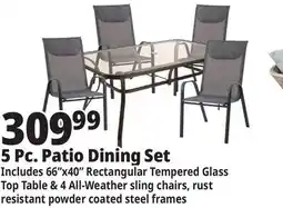 Ocean State Job Lot 5 Pc. Patio Dining Set offer