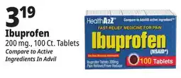Ocean State Job Lot Ibuprofen 200 mg Tablets 100 Count offer