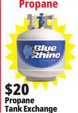 Ocean State Job Lot Blue Rhino Propane Tank Exchange offer