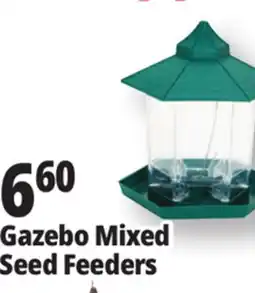 Ocean State Job Lot Gazebo Mixed Seed Feeders offer