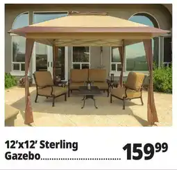 Ocean State Job Lot Sterling 12' x 12' Instant Pop-Up Gazebo offer