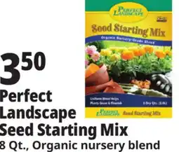 Ocean State Job Lot Perfect Landscape Seed Starting Mix 8 Qts offer