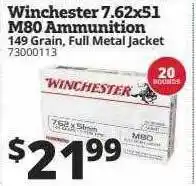 Winchester 7.62x51 M80 Ammunition