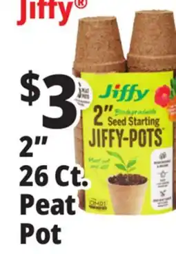 Ocean State Job Lot 2 Biodegradable Seed Starting Jiffy-Pots 26 Pots offer