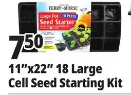 Ocean State Job Lot Ferry~Morse Large Pot Seed Starter 18-pots offer