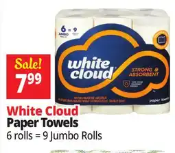 Ocean State Job Lot White Cloud Cloud Towels offer