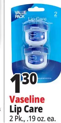Ocean State Job Lot Vaseline Lip Care offer
