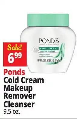 Ocean State Job Lot Ponds Cold Cream Makeup Remover Cleanser offer