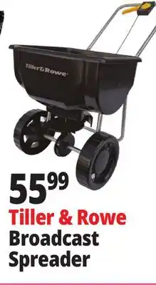 Ocean State Job Lot Tiller & Rowe Broadcast Spreader offer