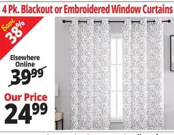 Ocean State Job Lot Window Curtains offer