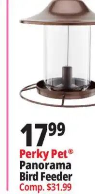 Ocean State Job Lot Perky Pet Panorama Wild Bird Feeder offer