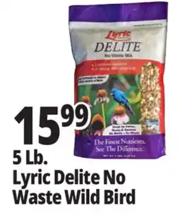 Ocean State Job Lot Lyric Delite No Waste Mix Bird Seed 5 lbs offer