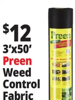 Ocean State Job Lot 3'x50' Preen Weed Control Fabric offer