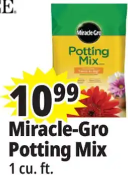 Ocean State Job Lot Miracle-Gro Potting Mix offer