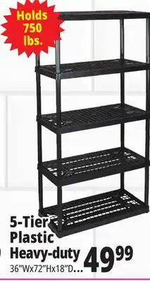 Ocean State Job Lot Extra Large Heavy Duty 4 Shelf offer
