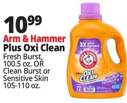 Ocean State Job Lot Arm & Hammer Plus Oxi Clean offer