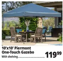Ocean State Job Lot 10'x10' Piermont One-Touch Gazebo offer