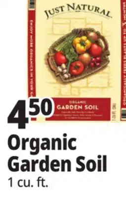 Ocean State Job Lot Just Natural Organic Garden Soil 1 cu ft offer