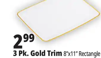Ocean State Job Lot 3 Pk. Gold Trim offer