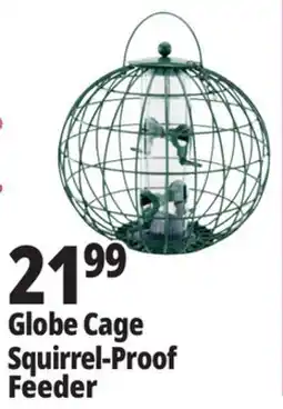 Ocean State Job Lot Yankee Trader Globe Cage Squirrel Proof Bird Feeder offer