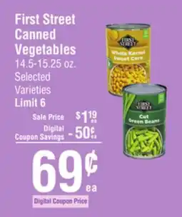 Smart & Final First Street Canned Vegetables offer