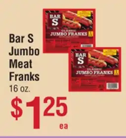 Smart & Final Bar S Jumbo Meat Franks offer