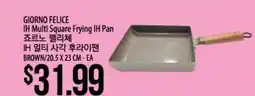 Hmart GIORNO FELICE IH Multi Square Frying IH Pan offer