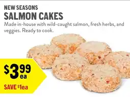 New Seasons Market New seasons salmon cakes offer
