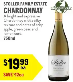 New Seasons Market Stoller family estate chardonnay offer