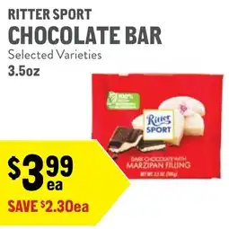 New Seasons Market Ritter sport chocolate bar offer