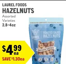 New Seasons Market Laurel foods hazelnuts offer