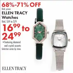 Boscov's ELLEN TRACY Watches offer