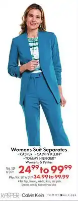 Boscov's Womens Suit Separates offer