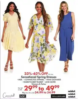 Boscov's Sensational Spring Dresses offer