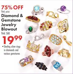 Boscov's Diamond & Gemstone Jewelry Blowout offer