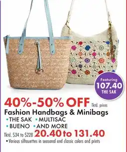 Boscov's Fashion Handbags & Minibags offer