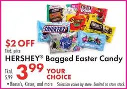 Boscov's HERSHEY Bagged Easter Candy offer